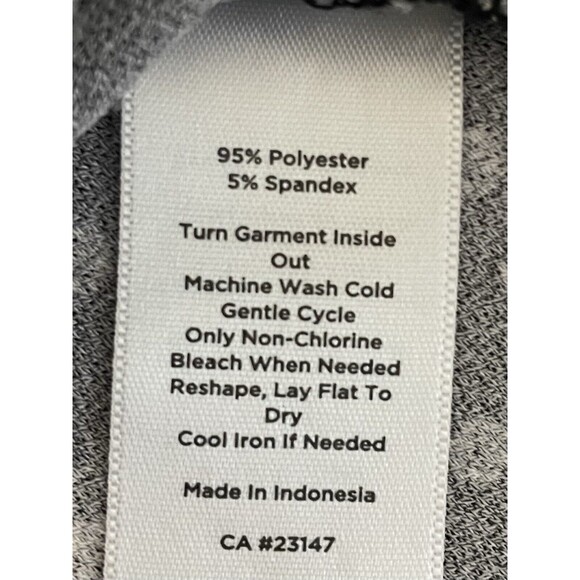 Talbots Polyester Spandex Stretch Knit Tunic Top Career Shirt Ruched M 3/4 Sleev - Picture 6 of 7